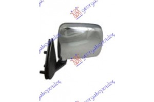 Καθρεφτης Μηχανικος Χειροκινητος Χρωμιο Αριστερα Nissan P/U (D21) Double Cab 86-92 - 095607584