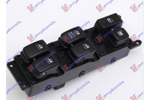 Διακοπτης Παραθυρου Εμπρος (Τετραπλός) (14pin) Αριστερα Kia Rio 02-05 - 096407172