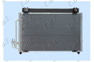 Ψυγειο A/C 1,3i 8V-1,5i 16V (58,5x35,5) Kia Rio 99-02