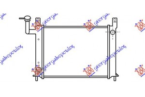 Ψυγειο 1,4-1,6CC(49x34.8)ΤΑΠΑ Οδ (KOYO) Nissan Sunny (N13) 86-89 - 096806320