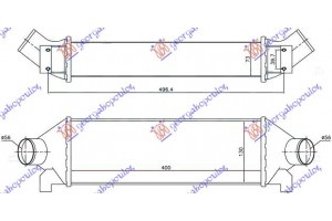 ΨΥΓ. INTER. 2,4 T.D. (40x12,7x7,6) Ford Transit 00-06 - 097306220