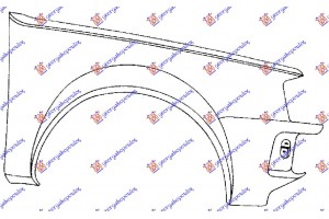 Δεξια Φτερο Εμπρος Mitsubishi Fiore (A155) 83-84