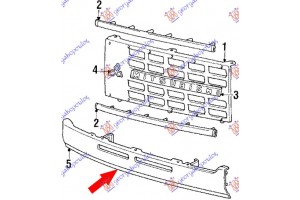 Ποδια Εμπρος Κατω Mitsubishi Pajero 83-92