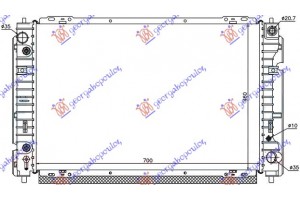 Ψυγειο Νερου 2.0-2.3 Βενζινη ΜΗΧΑΝΙΚΟ/ΑΥΤΟΜΑΤΟ (700x460) (KOYO) Ford Maverick 00-08 - 098006305