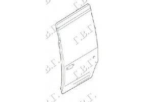 Αριστερα Πορτα Πλαινη Με Τζαμι (ΨΗΛΗ ΚΑΡΟΤΣΑ) (Γ) Ford Transit Connect 03-10