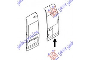 Δεξια Πορτα Πισω Διπλη Κλειστη (ΨΗΛΗ ΚΑΡΟΤΣΑ) (Γ) Ford Transit Connect 03-10