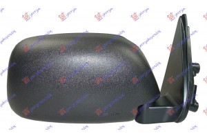 Καθρεφτης Μηχανικος Χειροκινητος Μαυρος (CONVEX GLASS) Δεξια Toyota HI-LUX (YN 85) 2WD 89-94 - 098607481