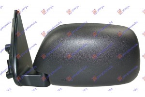 Καθρεφτης Μηχανικος Χειροκινητος Μαυρος (CONVEX GLASS) Αριστερα Toyota HI-LUX (YN 85) 2WD 89-94 - 098607482