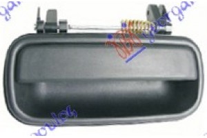 Χερουλι Πισω Πορτας Εξω Αριστερα Toyota HI-LUX (YN 85) 2WD 89-94 - 098607852