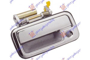 Χερουλι Πορτας Εμπρος Εξω Χρωμιο Αριστερα Isuzu P/U 97-02 - 012107852