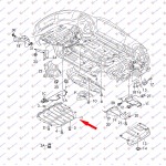 Ποδια Μηχανης Πλαστικη Audi Tt 06-14 - 098800830