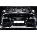 Μασκα (RS LOOK) ΧΡΩΜΙΟ/ΜΑΥΡΗ Audi Tt 06-14 - 098804550