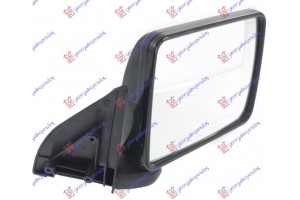 Καθρεφτης Μηχανικος Χειροκινητος Μαυρος 89- (FLAT GLASS) Δεξια Mitsubishi P/U L200 87-92 - 099007483