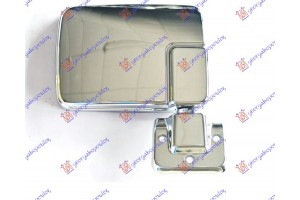 Καθρεφτης ΜΗΧΑΝ. ΧΕΙΡΟΚ. Χρωμιο -89 (FLAT GLASS) Δεξια Mitsubishi P/U L200 87-92 - 099007486
