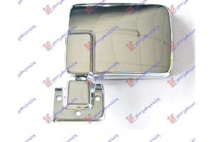 Καθρεφτης ΜΗΧΑΝ. ΧΕΙΡΟΚ. Χρωμιο -89 (FLAT GLASS) Αριστερα Mitsubishi P/U L200 87-92 - 099007487