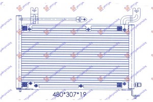 Ψυγειο A/C (44x30x1.6) Suzuki Swift H/B 90-92