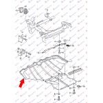 Ποδια Μηχανης Πλαστικη (ΕΜΠ. ΚΟΜ.) Audi 100 90-94 - 061300840