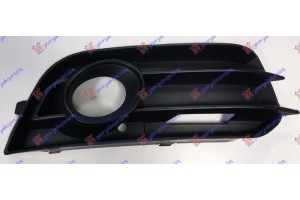 Διχτυ Προφυλακτηρα Εμπρος Ακραιο (ΜΕ Τρυπα ΠΡΟΒΟΛΕΑ) Μαυρο Πλαισιο Δεξια Audi A1 10-14 - 127004803