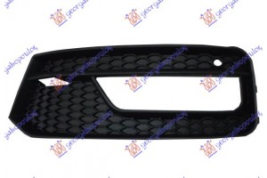 Διχτυ Προφυλακτηρα Εμπρος (ΜΕ ΠΡΟΒ. & PDS) Αριστερα Audi A1 14-18 - 127104812