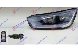 Φανος Εμπρος Ηλεκτρικος (Ε) (DEPO) Αριστερα Audi A1 14-18 - 127105144