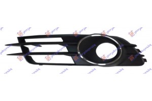 Διχτυ Προφυλακτηρα Εμπρος (ΧΡΩΜΙΟ ΠΛΑΙΣΙΟ)(ΜΕ Τρυπα Για Cruise CONTROL) Αριστερα Audi A6 10-14 - 128004812