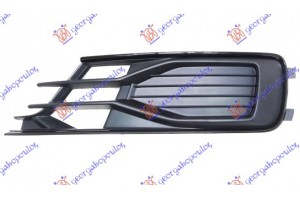 Διχτυ Προφυλακτηρα Εμπρος (BLACK EXCLUSIVE) Αριστερα Audi A6 14-18 - 128104802