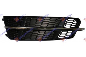 Διχτυ Προφυλακτηρα Εμπρος (ΧΩΡΙΣ Τρυπα ΠΡΟΒΟΛΕΑ) (S-LINE) Αριστερα Audi A6 14-18 - 128104832