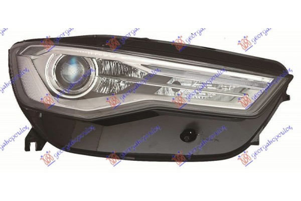 Φανος Εμπρος Bi-XENON Εξυπνο Με Φως Ημερας Led (Ε) (DEPO) Δεξια Audi A6 14-18 - 128105131