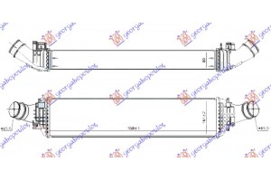 Ψυγειο Intercooler 3.0 Tdi Πετρελαιο (710x160x80) Παροχες Φ66 Audi A7 14-18 - 126206220