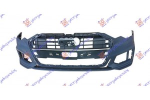 Προφυλακτηρας Εμπρος Βαφομενος (ΜΕ ΠΙΤΣ.) (S-LINE) Audi A6 18- - 128203620