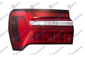 Φανος Πισω Εξω Led (ΜΕ Χρωμιο ΔΙΑΚΟΣΜΗΤΙΚΟ) (ULO) Αριστερα Audi A6 18- - 128205814