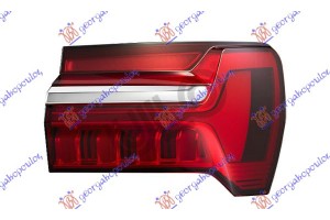 Φανος Πισω Εξω Led Δυναμικο (ANIMATION) (ΜΕ Χρωμιο ΔΙΑΚΟΣΜΗΤΙΚΟ) (ULO) Δεξια Audi A6 18- - 128205818