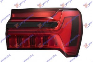 Φανος Πισω Εξω Led Με Δυναμικο Φλας (ΜΕ Μαυρο ΔΙΑΚΟΣΜΗΤΙΚΟ) (ULO) Δεξια Audi A6 18- - 128205833