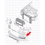 Πλαστικο Καλυμμα Προβολεα Ανω (ΧΩΡΙΣ PDS) Δεξια Audi Q3 11-14 - 129003981