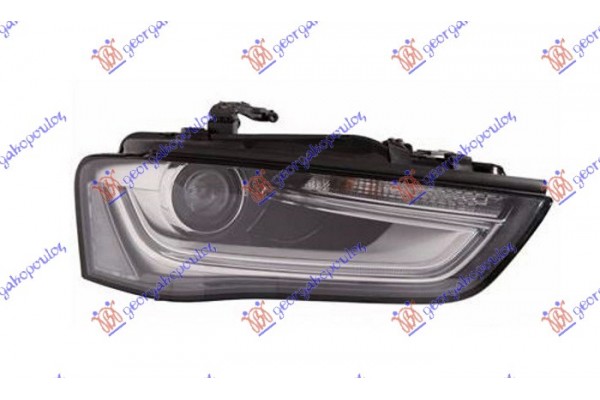 Φανος Εμπρος Bixenon Εξυπνο Με Φως Ημερας Led (Ε) (DEPO) Δεξια Audi A4 11-15 - 130005163