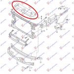 Πλαστικη Ποδια Μετωπης Ανω Audi A4 18-19 - 130200810