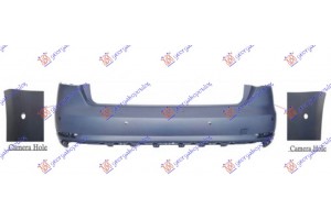 Προφυλακτηρας Πισω Βαφομενος (ΜΕ PDC) Audi A4 15-18 - 130103635