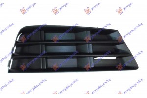 Διχτυ Προφυλακτηρα Εμπρος (ΧΩΡΙΣ Τρυπα Για ΑΙΣΘΗΤΗΡΑ) Δεξια Audi A4 15-18 - 130104801