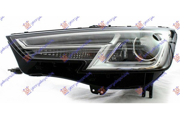 Φανος Εμπρος Bi-XENON Με Φως Ημερας Led (ΜΕ ΜΟΤΕΡ) (Ε) (DEPO) Αριστερα Audi A4 15-18 - 130105132