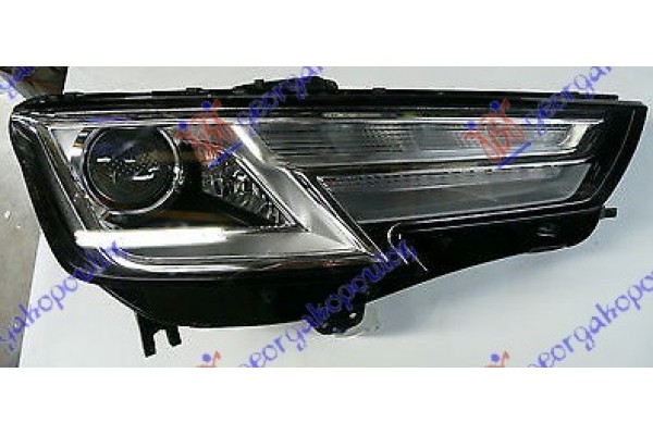 Φανος Εμπρος Bi-XENON Με Φως Ημερας Led (MARELLI) Δεξια Audi A4 15-18 - 130105141