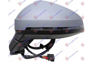 Καθρεφτης ΗΛΕΚΤ. ΘΕΡΜΑΙΝ. ΒΑΦΟΜ. (ΜΕ ΦΛΑΣ) 8 Pin (ASPHERICAL GLASS) Αριστερα Audi A4 15-18 - 130107484