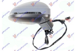 Καθρεφτης ΗΛΕΚΤ. ΘΕΡΜΑΙΝ. ΒΑΦΟΜ. (ΜΕ Φλας & Side ASSIST) (8 PIN) (ASPHERICAL GLASS) Δεξια Audi A4 15-18 - 130107561