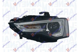 Φανος Εμπρος Bi-XENON Μαυρος (ΜΕ Φως Ημερας LED) (MARELLI) Αριστερα Audi A5 11-16 - 131005144