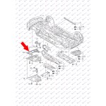 Ποδια Μηχανης Πλαστικη Μικρη Audi A3 Sport SEDAN/CABRIO 16-20 - 132300830