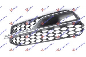 Διχτυ Προφυλακτηρα Εμπρος Ακραιο (ΜΕ ΧΡΩΜΙΟ) (ΜΕ Τρυπα ΠΡΟΒΟΛΕΑ) (S3) Αριστερα Audi A3 3D/SPORTBACK 12-16 - 132004842