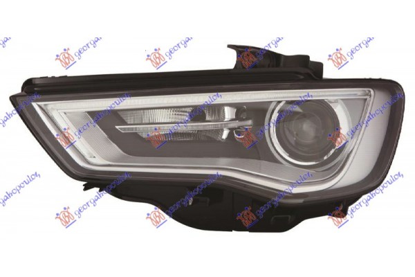 Φανος Εμπρος Bi-XENON Με Φως Ημερας Led (HELLA) Αριστερα Audi A3 Sport SEDAN/CABRIO 13-16 - 132105152