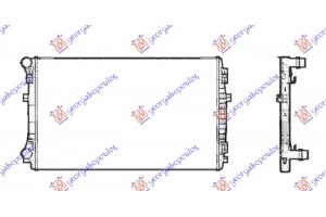 Ψυγειο Νερου 1.0-1.5 ΒΕΝΖΙΝΗ/1.6-2.0 Πετρελαιο (650x400) (KOYO) Δεξια Skoda Karoq 21- - 754106311