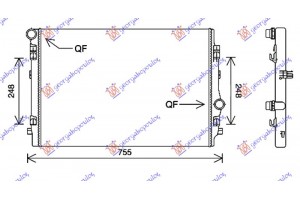 Ψυγειο Νερου 2.0 Tdi (135 KW) Πετρελαιο (650x450x32) Skoda Kodiaq 21-24 - 753106350