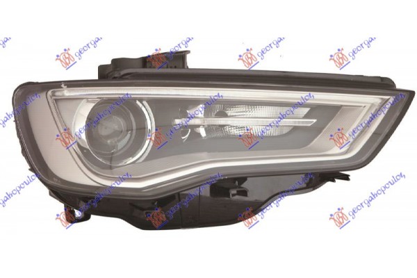 Φανος Εμπρος Bi-XENON Με Φως Ημερας Led Γκρι ΑΝ. (CABRIO) (Ε) (DEPO) Δεξια Audi A3 Sport SEDAN/CABRIO 13-16 - 132105156