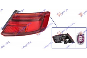 Φανος Πισω Εξω Led Δυναμικο Sportback (HELLA) Δεξια Audi A3 3D/SPORTBACK 16-20 - 132205821
